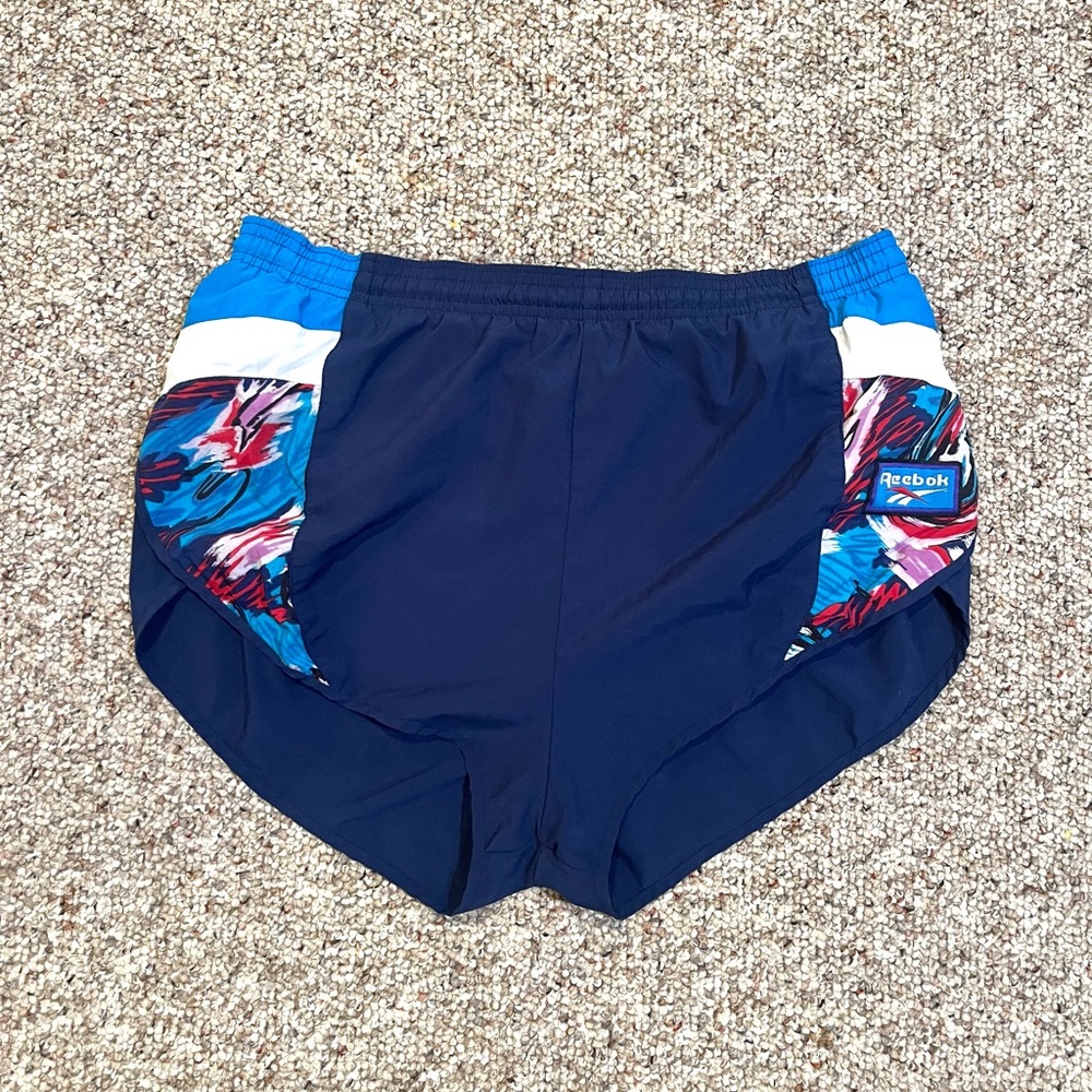 Vintage 90s Reebok blue athletic shorts
